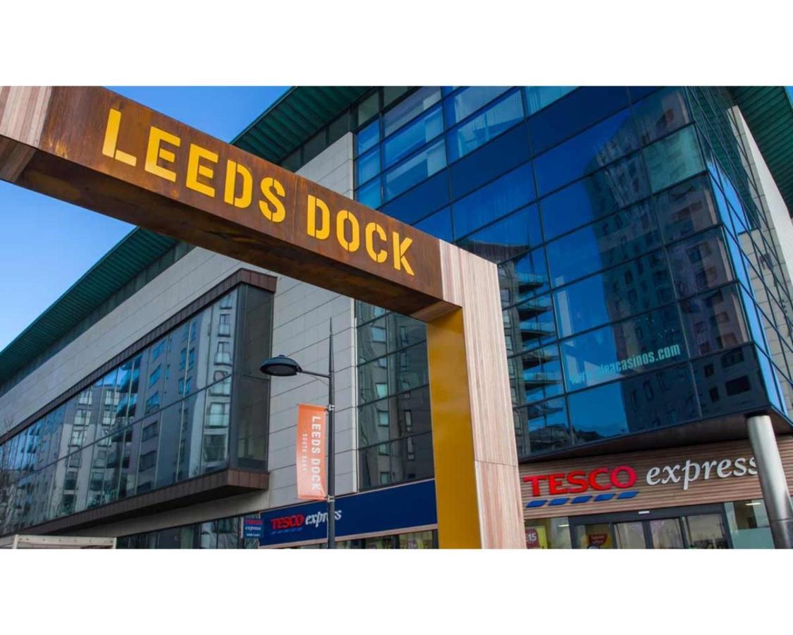 Modern Deluxe Leeds Dock Apartment Free Secure Parking Экстерьер фото